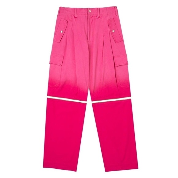 BOBBLEHAUS Recycled Cotton Ombré Zip-off Pants SZ M - Picture 1 of 6